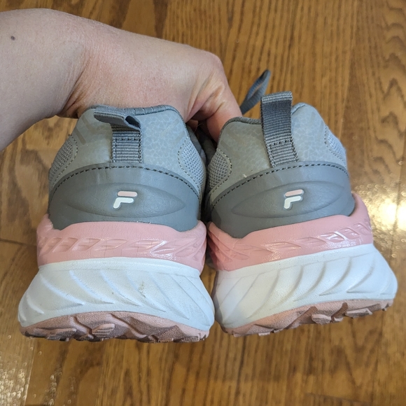 FILA Pink/Grey Trazoros Energized 2 Sneakers size 7 - Picture 4 of 6